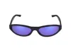 Balenciaga Bb0007s-011 Violet-violet-violet In Violet Violet