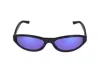 Balenciaga Bb0007s-011 Violet-violet-violet In Violet Violet