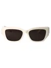 Balenciaga Bb0361sk Sunglasses In White-white-grey