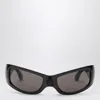 Balenciaga Black Sunglasses With Logo Women In Black
