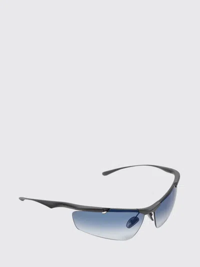 Balenciaga Cateye Boomerang Mirror Blue Sunglasses In Multi