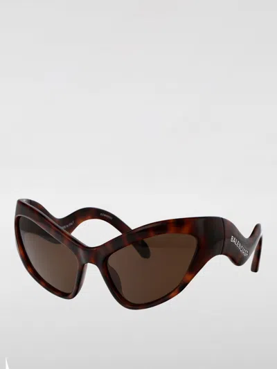 Balenciaga Sunglasses Woman  In Brown