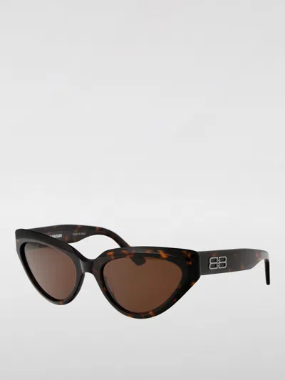 Balenciaga Sunglasses Woman  In Brown