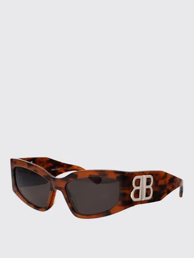 Balenciaga Sunglasses Woman  In Brown