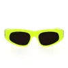 Balenciaga 0095s Dynasty D-frame Acetate Sunglasses In Yellow