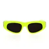 Balenciaga 0095s Dynasty D-frame Acetate Sunglasses In Yellow