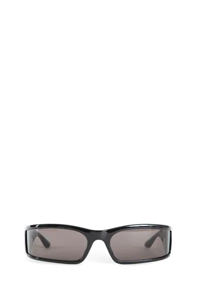 Balenciaga Sunset Rectangle Sunglasses In Black
