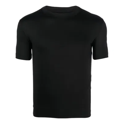 Balenciaga Super Tight Shiny Fitted T-shirt 'black'