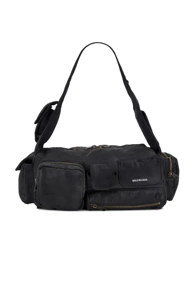 Balenciaga Superbus Sling Bag S In Black