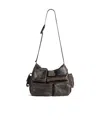 Balenciaga Superbusy Messenger Bag In Brown