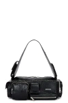 Balenciaga Superbusy Sling S Leather Bag In Black