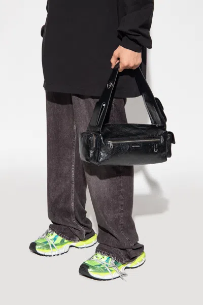 Balenciaga 'superbusy Small' Shoulder Bag In Black