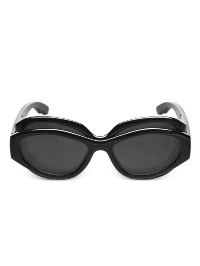 Balenciaga Superbusy Sunglasses In Black