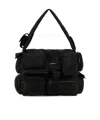Balenciaga Superbusy Zippered Shoulder Bag In Black