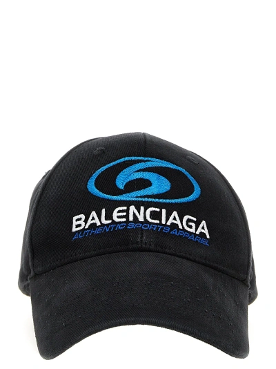 Balenciaga Surfer Cap In Black