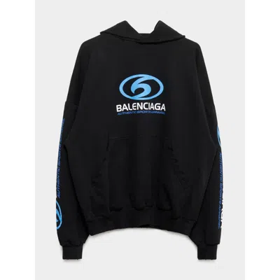 Pre-owned Balenciaga Surfer Hoodie In Black
