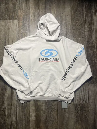 Pre-owned Balenciaga Surfer Hoodie In Sand