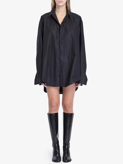 BALENCIAGA SUSPENDED SHIRT DRESS