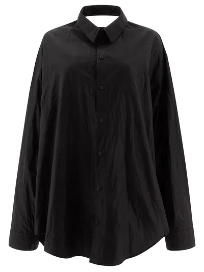 BALENCIAGA BALENCIAGA "SUSPENDED" SHIRT-EFFECT DRESS