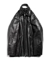 Balenciaga Suspender Jacket Effect Dress In Black