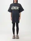 Balenciaga T-shirt Aus Baumwolle In Black