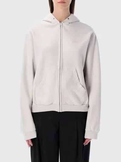 Balenciaga Sweater  Woman Color White In Gray