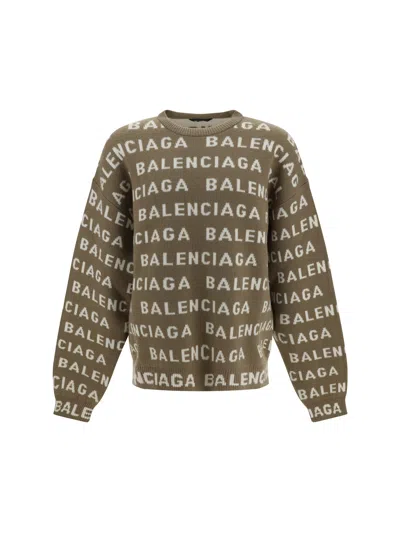 Balenciaga Sweater In Beige