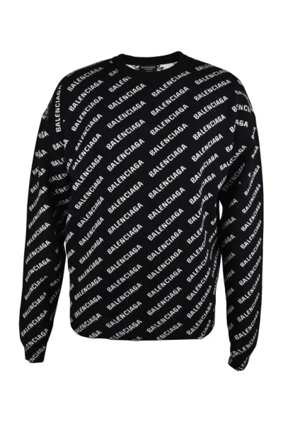 Balenciaga Sweater In Black