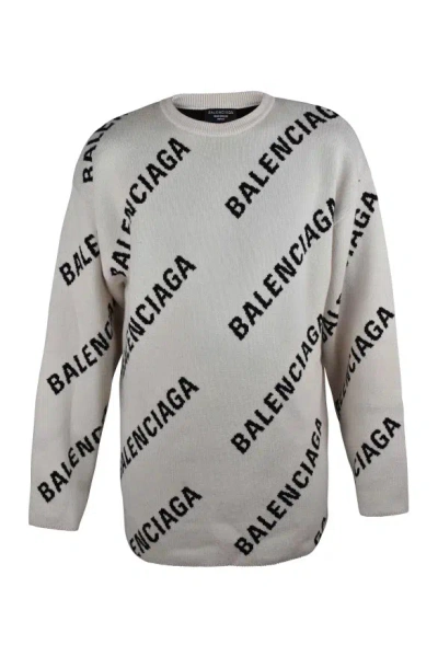 Balenciaga Sweater In Gray