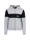 Balenciaga Jersey Hoodie Sweatshirts Grey In Gray