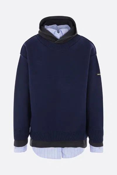 Balenciaga Sweaters In Blue