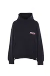 Balenciaga Embroidered Printed Cotton-jersey Hoodie