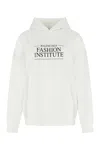 Balenciaga Logo Fashion Institute Oversized Hoodie In 9040