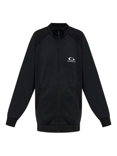 BALENCIAGA BALENCIAGA COTTON ZIPPED SWEATSHIRT