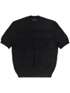 BALENCIAGA BALENCIAGA ALLOVER LOGO TOP