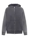 Balenciaga Zip-up Hoodie Not Been Done Archetype Moll In Black