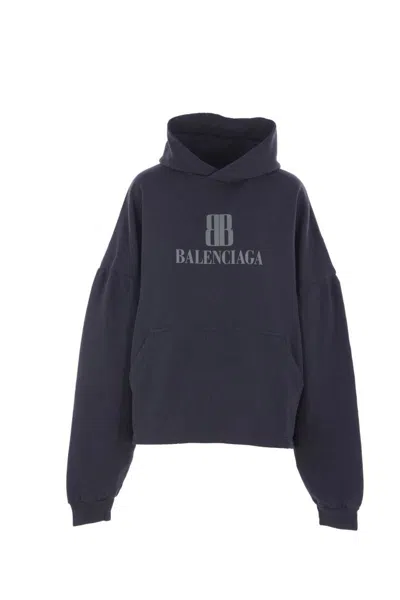 Balenciaga Sweaters In Blue
