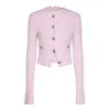 Balenciaga Pink Cotton Knitwear In Pink