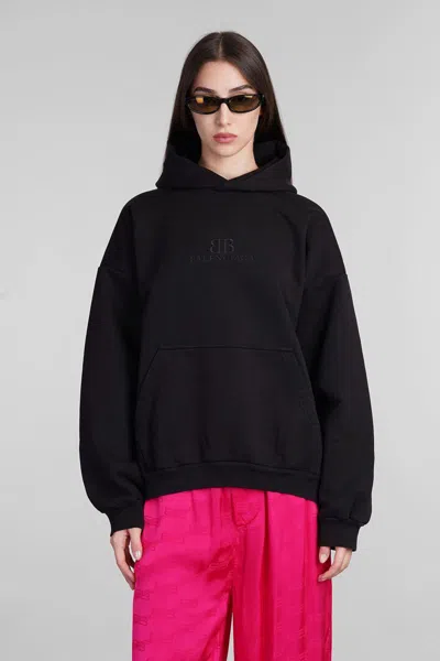 Balenciaga Sweatshirt In Black