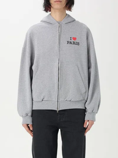 BALENCIAGA SWEATSHIRT BALENCIAGA WOMAN COLOR GREY,G80013020