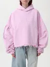 BALENCIAGA SWEATSHIRT BALENCIAGA WOMAN COLOR PINK,F79688010