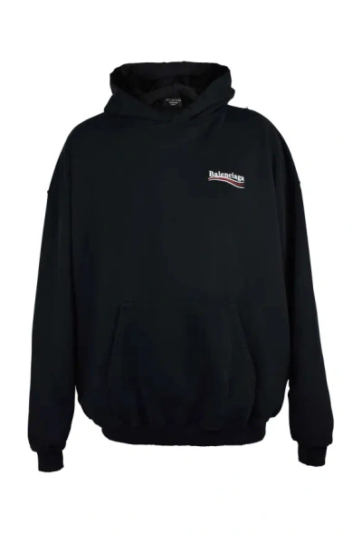 Balenciaga Sweatshirt In Black