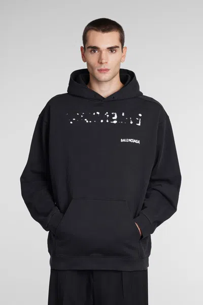 Balenciaga Sweatshirt In Black