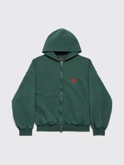 Balenciaga Sweatshirt Men  In Green