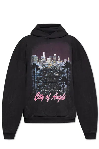 BALENCIAGA BALENCIAGA SWEATSHIRT WITH PRINT