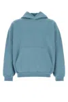 Balenciaga Back Reflective Hoodie Medium Fit In Grey Blue
