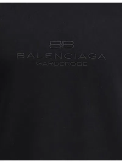 Balenciaga Sweatshirts In Black