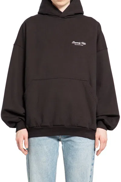 Balenciaga Sweatshirts In Brown