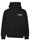 Balenciaga Political Campaign Sweatshirt In Black