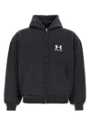 Balenciaga Cotton Sweatshirt Under Armour® Avec Capuche In Black